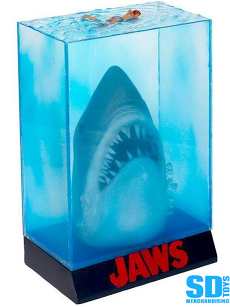 SD Toys Jaws 3D Movie Poster Diorama